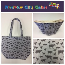 Large Tote Bag - Farm Sweet Farm - Animals Large Tote Bag - Farm Sweet Farm - Animals